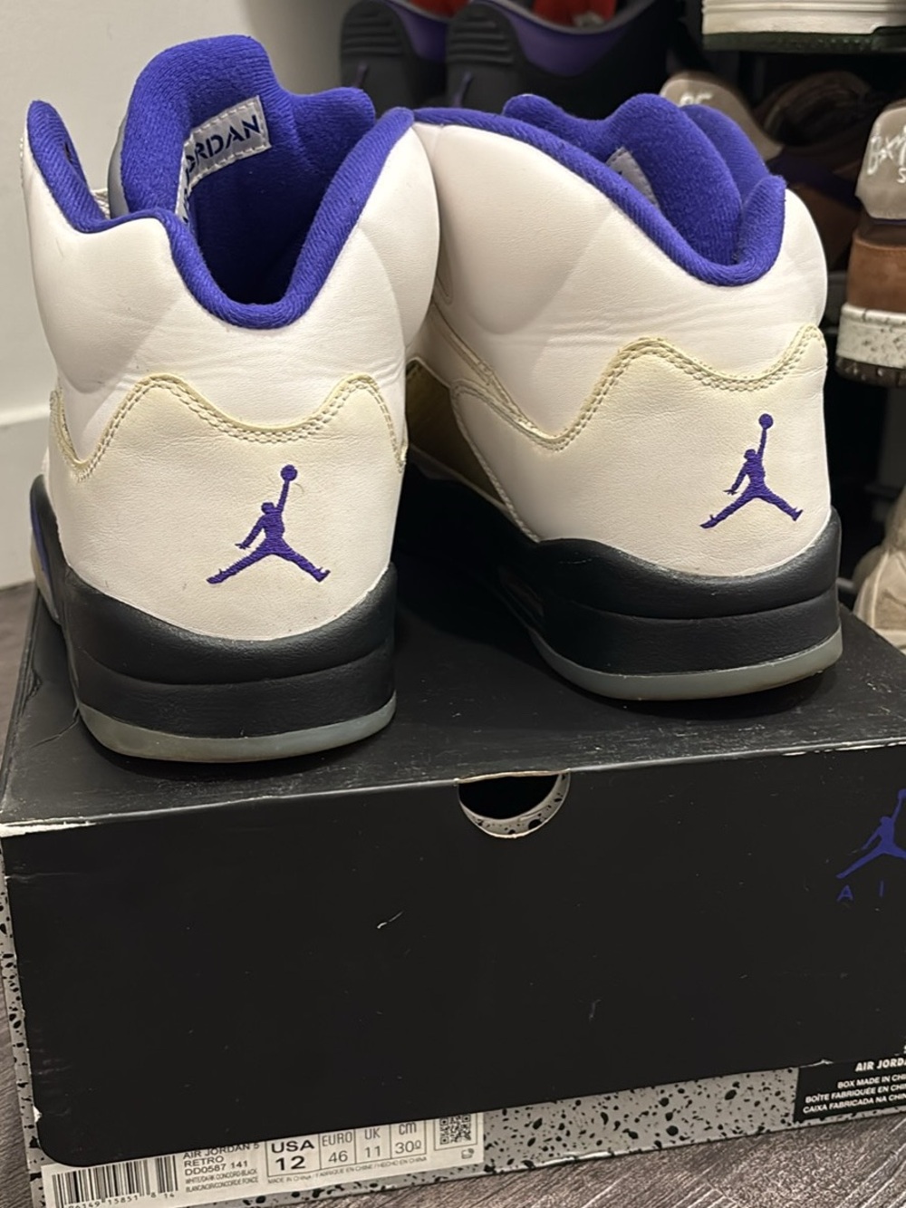 Sz 12 Jordan 5 Dark Concord
